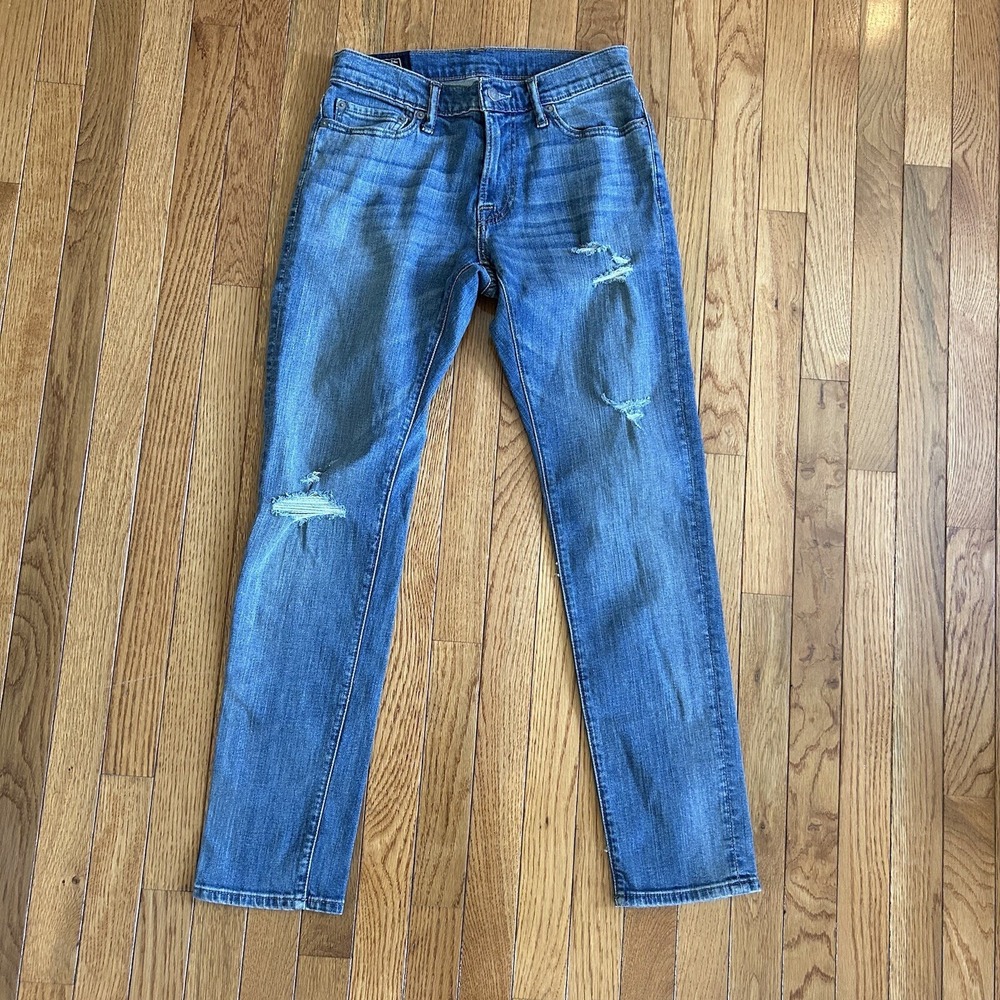 Abercrombie & Fitch Jeans Mens 28x30 (Actual 28x30) Langdon Slim Stretch Blue